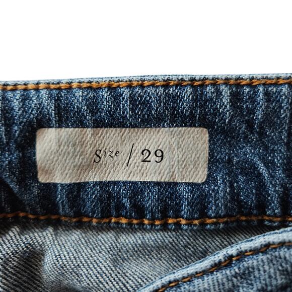 Pilcro Womens Bootcut Jeans 29 Medium Wash Boho Chic Casual Soft Girl Streetwear - Picture 11 of 13